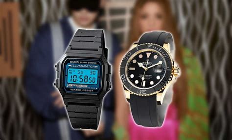 cambio un rolex por un casio|rolex por un casio.